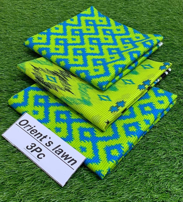 ORIENT LAWN DIGITAL PRINT 3PC D8